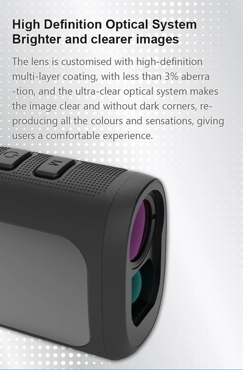 Range Finder Custom 600m With Slope Touch Screen Digital Golf