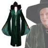 Costume de cosplay McGonagall vert