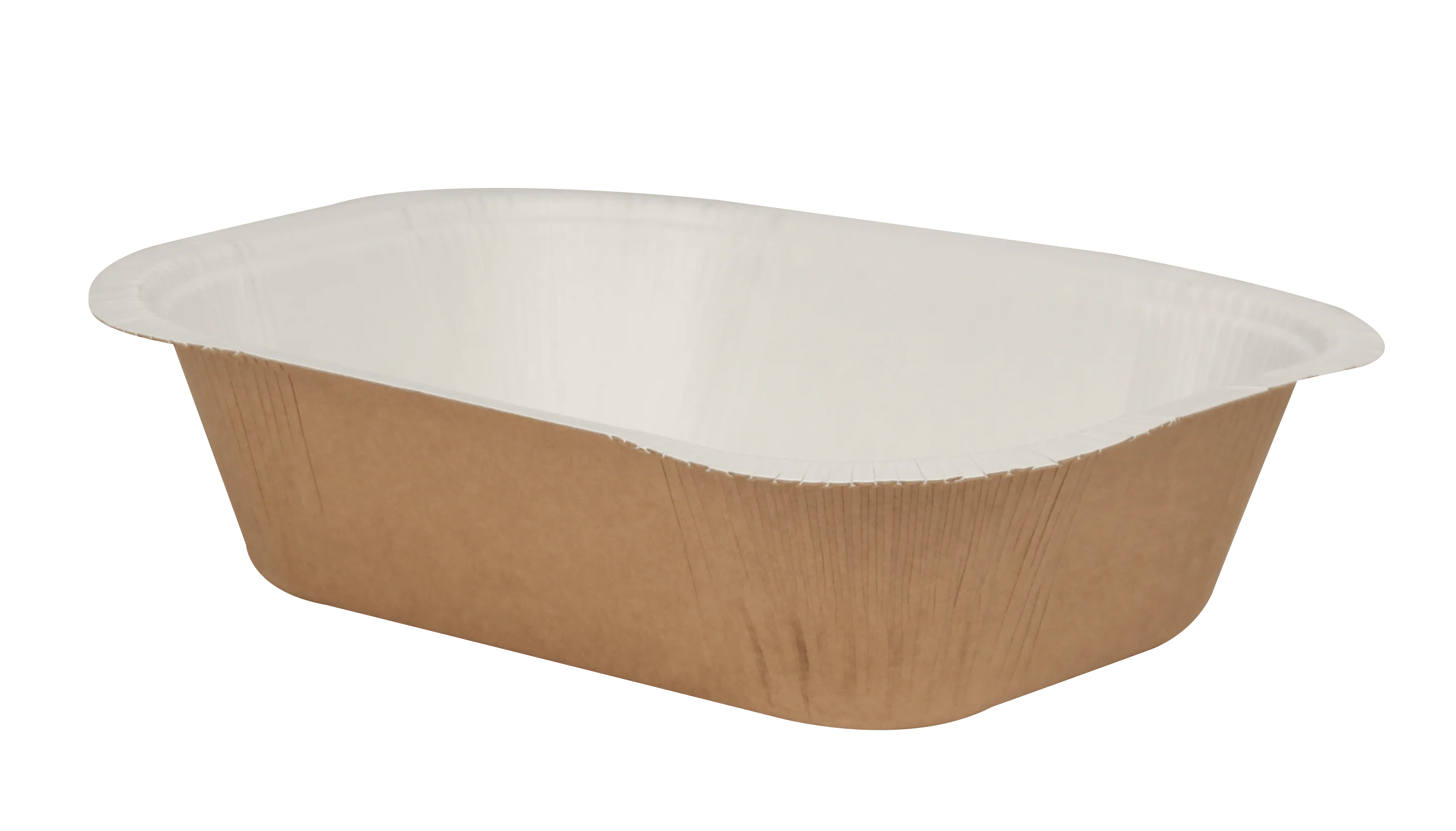 Black and White Color-matched Eco-friendly Cake Fried Chicken Tray Containers Kraft Paper Pressed Tray Trays for Ovens factory