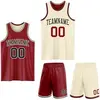 Maroon  Cream  Black