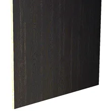 4x8  Morand fine linen obsidian black melamine mdf board fibreboards for furniture