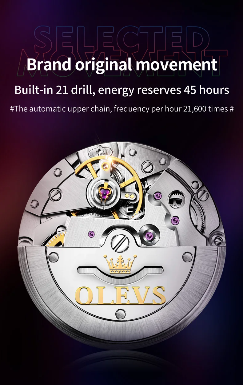 OLEVS Watch Luxury Brand | 2mrk Sale Online