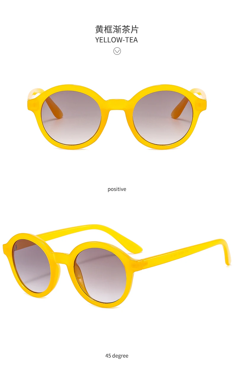 Kl9910 Ultraviolet Proof Squared Lens Men Women Multicolor Sunglasses