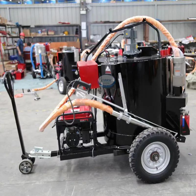 Hand Pushed Asphalt Grouting Machine Road Crack Sealing Machine for ...