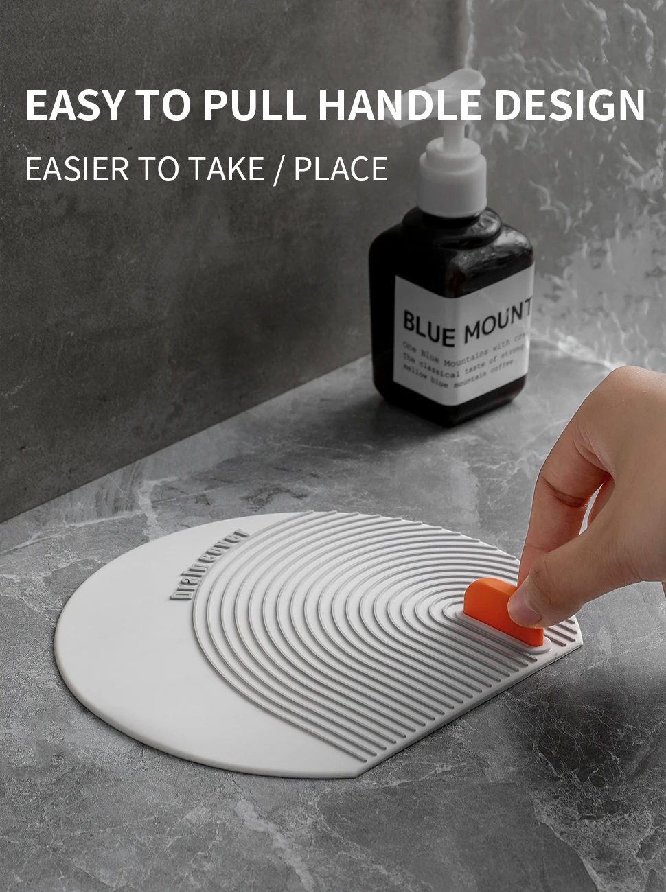 Hot Selling Multipurpose Drain Hair Catcher Sink Silicone Filter Silicone Floor Drain Cover Hair