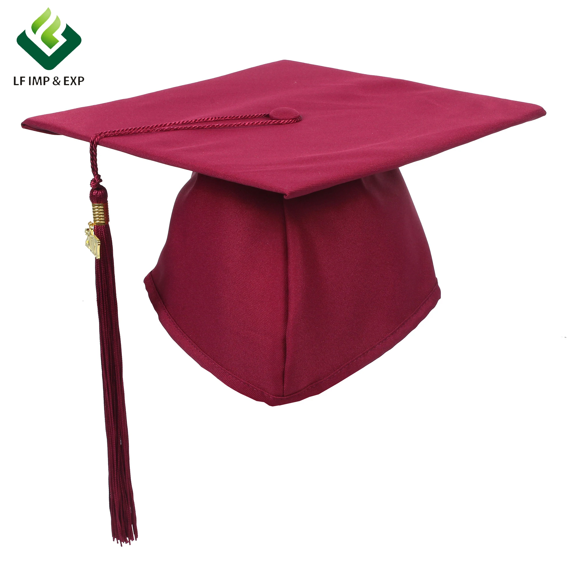 Einfarbige Graduation Quaste Mit Datumsanhänger Silber 2024 Endea Abschluss-Quaste  Kastanienbraun 2024 - Mit Silbernem Jahr-Anhänger Jahres Quaste 2024, image size:2000x2000