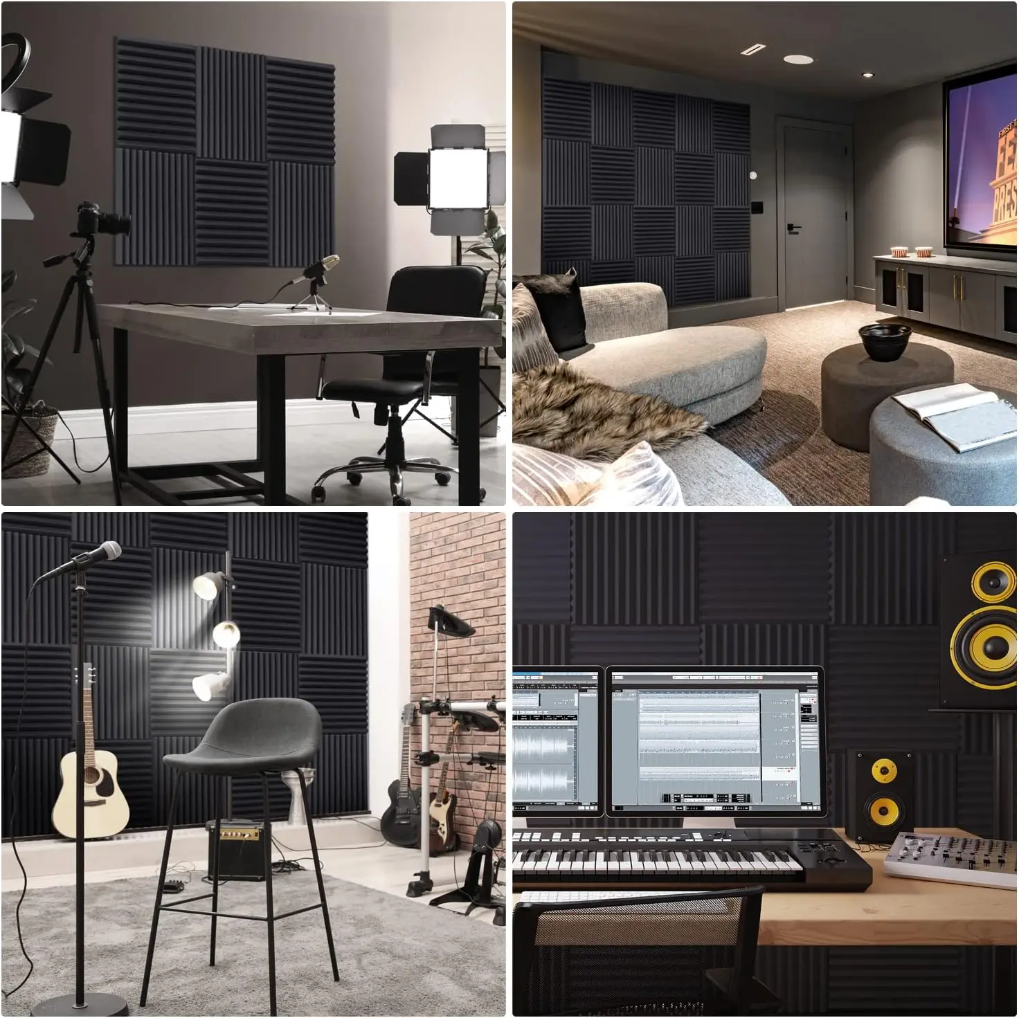 Soundproofing Ceiling Design Wanfeng 2025 Modern Design Acoustic Soundproofing Ceiling Panels ...