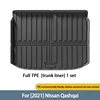 Rivestimento del bagagliaio per Nissan Qashqai 2021 (Versione Europea)