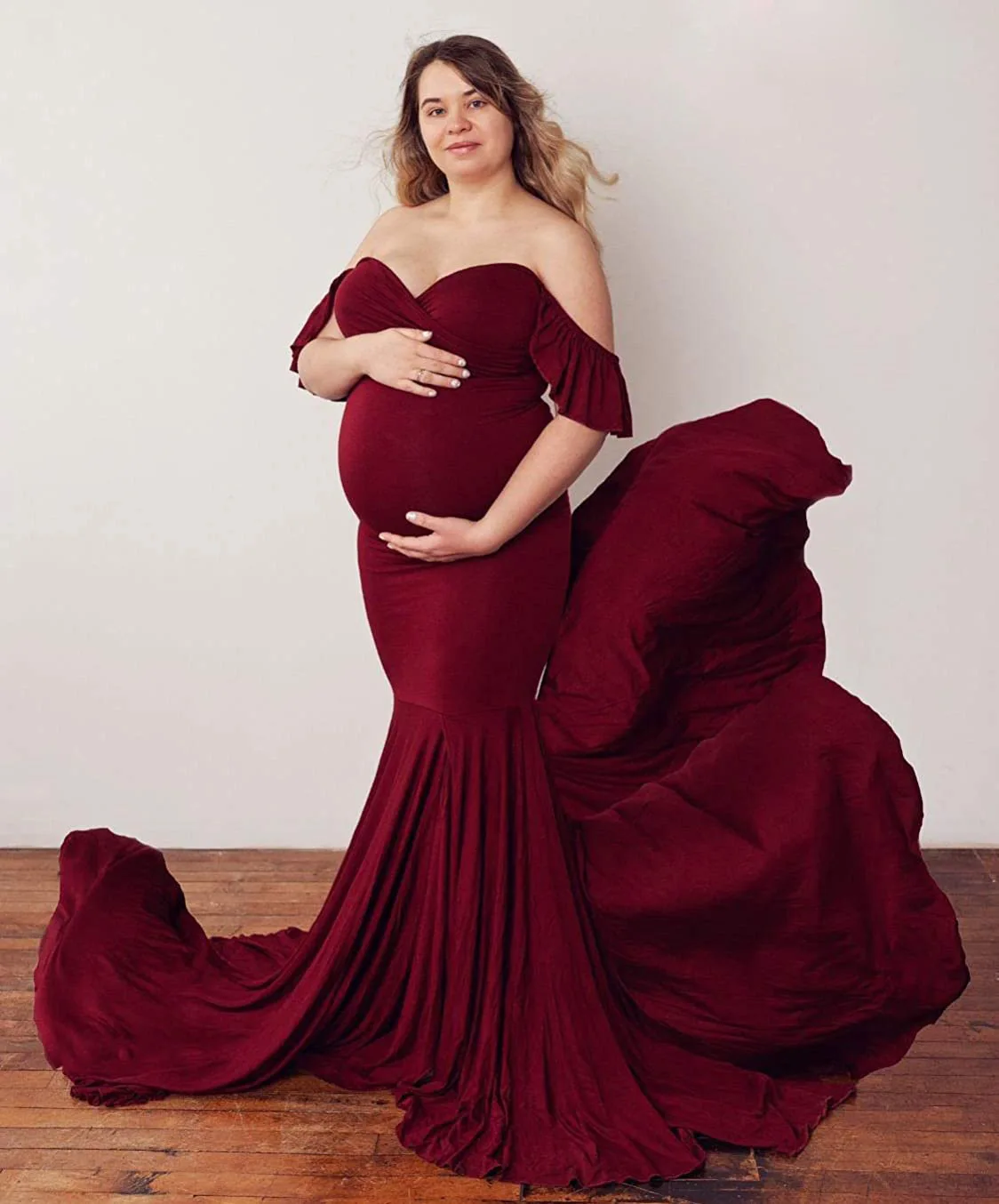 Vestidos de maternidad elegantes para sesión de fotos, vestido Sexy con  cuello en V y lentejuelas para fotografía de embarazo, Vestido largo de  fiesta para mujeres embarazadas - AliExpress