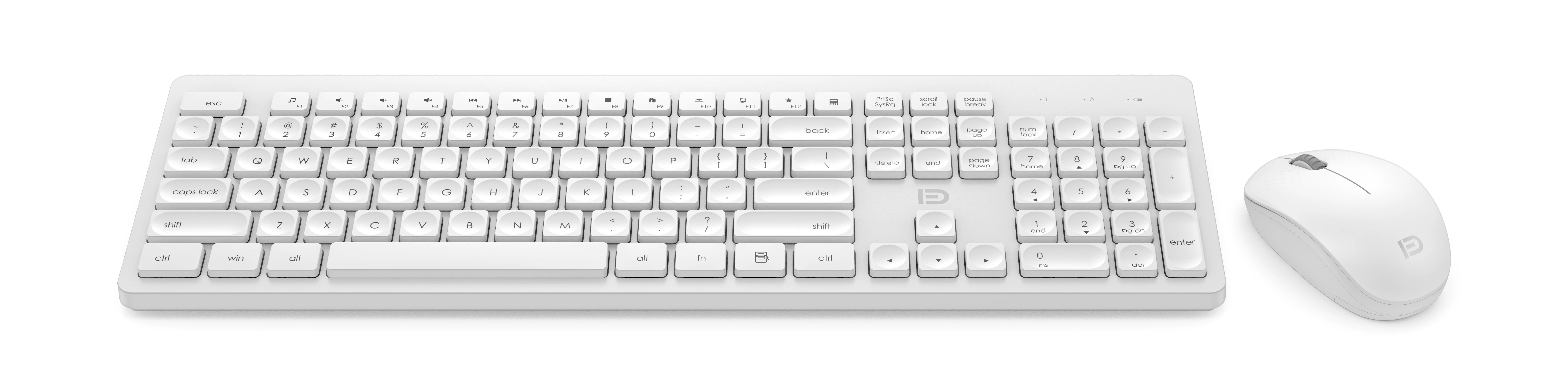 FD IK7300 Customization Wireless Keyboard Mouse Mini Laptop Usb Status Multimedia Style Slim Keys Origin Human Type