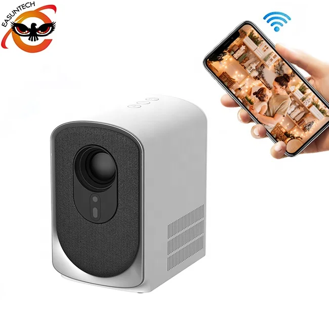 EASUNTECH Projecteur Proyector Wifi Lcd Phone Mobile Cinema Outdoor Home Theater Led Smart Android 4k Portable Mini Projectors