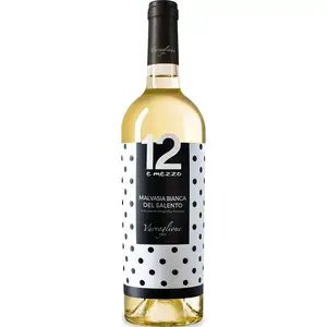 Italian Malvasia Del Salento IGP White Wine Perfect Pairing for Seafood and Fresh Cheese 6 Bottles Per Box