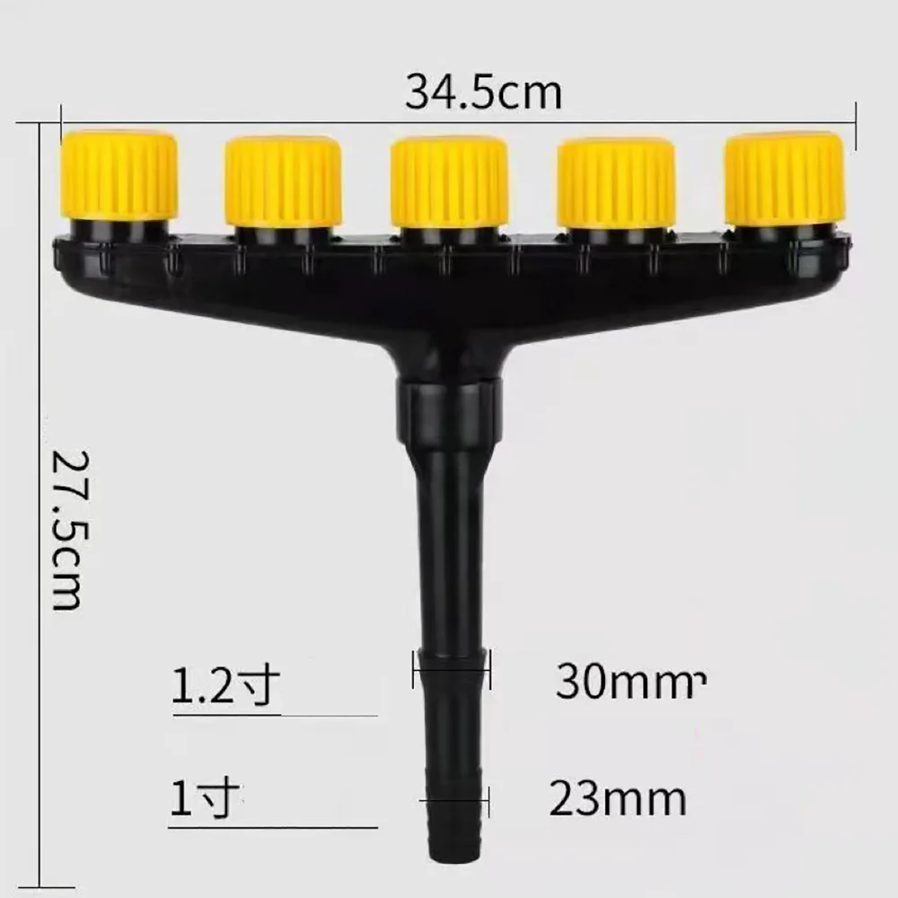 Winslow & Ross Adjustable Covering Large Area 5 Way Agricultural Irrigation Sprinklers Garden Sprinkler Head Irrigation