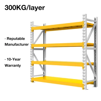 China Factory Production Steel Rack Storage Racking Heavy Duty Warehouse Shelves Warehouse Shelving 300kg layer