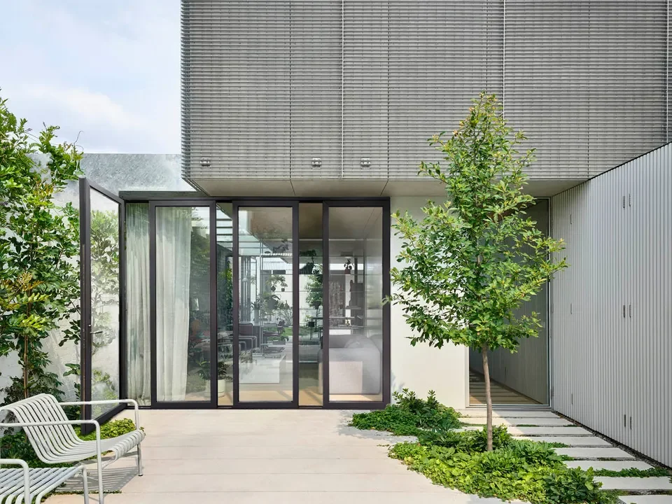 Factory Customized Exterior Panoramic Patio Bifold Door Slide And Swing