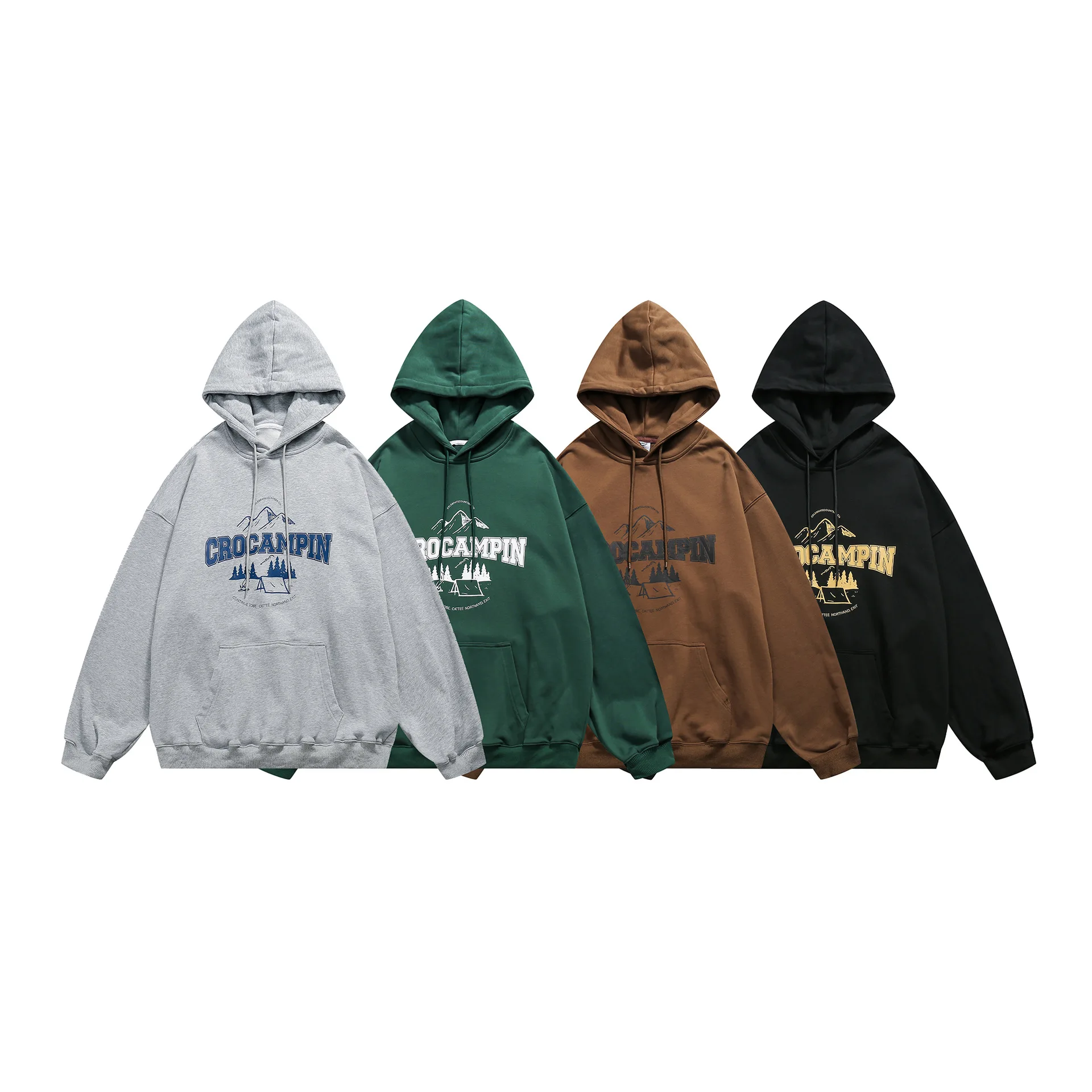 High Quality Winter Thick Oversized Blank Hoodies Unisex Fleece Heavy Weight 60 Cotton 40