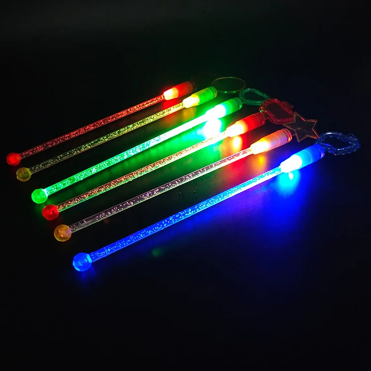 Bar Tools Light up Swizzle Sticks Led Colorful Plastic Drink Stirrers LED Flashing Stirrer Swizzle Sticks