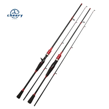 CHEERY Carbon Lure Rod Wholesale Adjustable Medium Slow Action Bass Fishing Rod Right Hand Ocean Beach – Rod – view 2