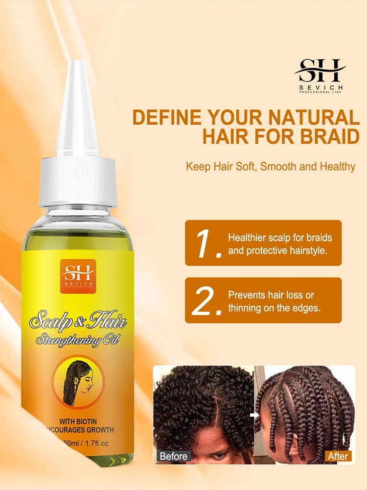 Custom Logo Private Label Natural Scalp Care Oil Moisturize Scalp