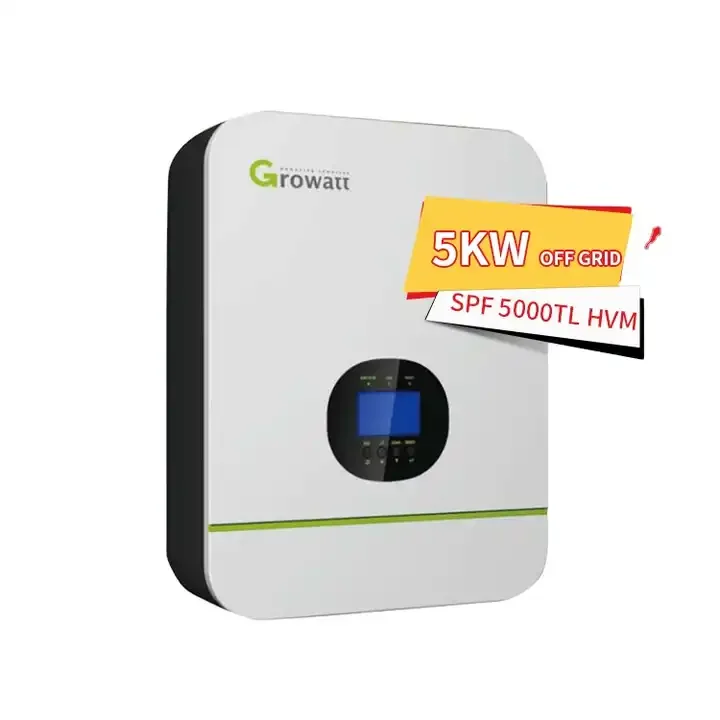 Growatt 5000w Spf 5000tl Hvm Pro 48v Mppt 80a Wifi Device Solar Power Off Grid Storage System 3183