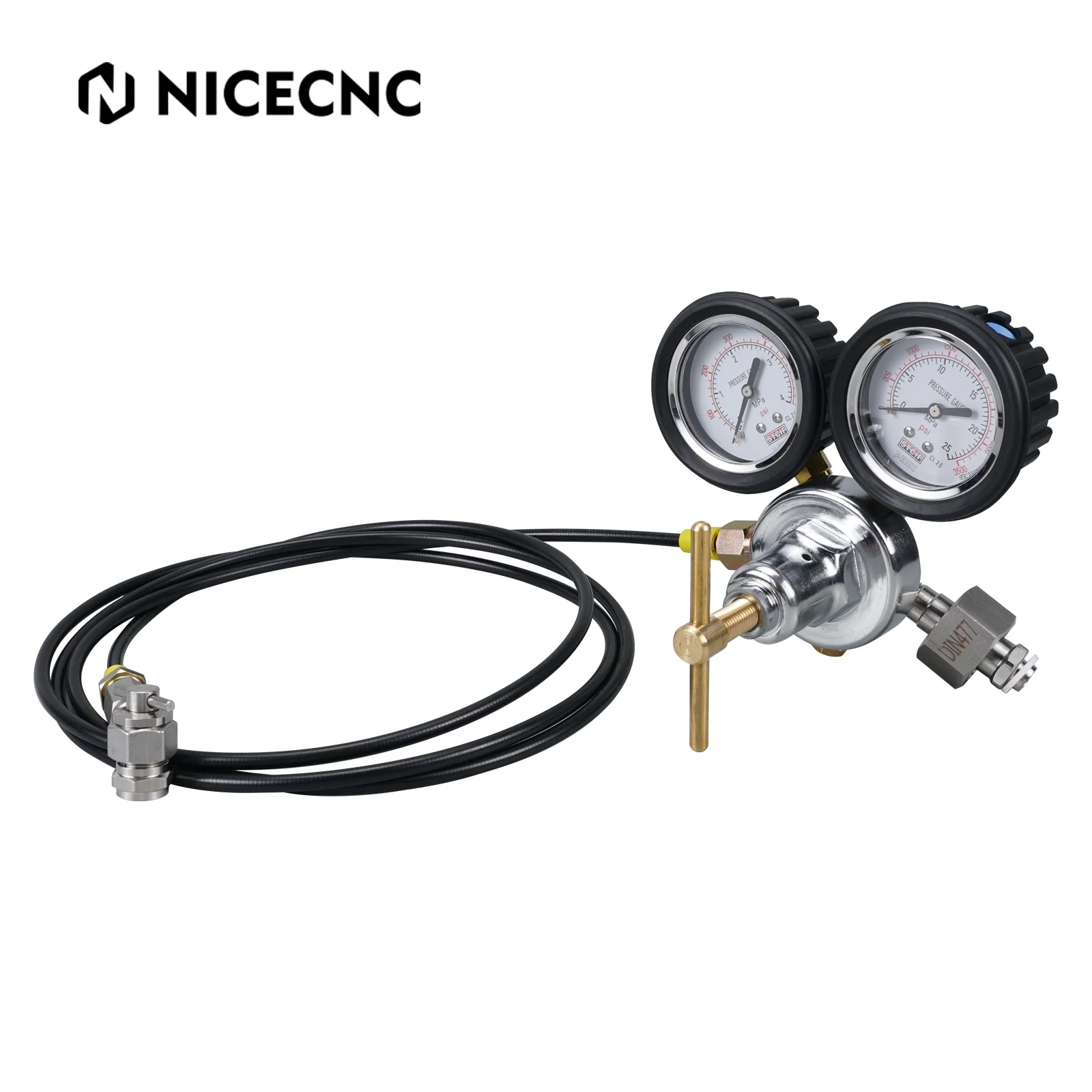 ❤︎N❤︎ NiceCNC Upgraded Motorcycle ATV UTV Nitrogen Regulator Shock