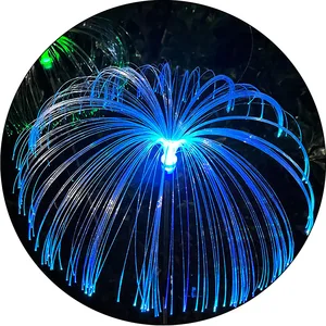 Vertak Waterproof IP65 Solar Power Lights Led 80cm Height Solar Jellyfish Garden Lights with 600mah Battery