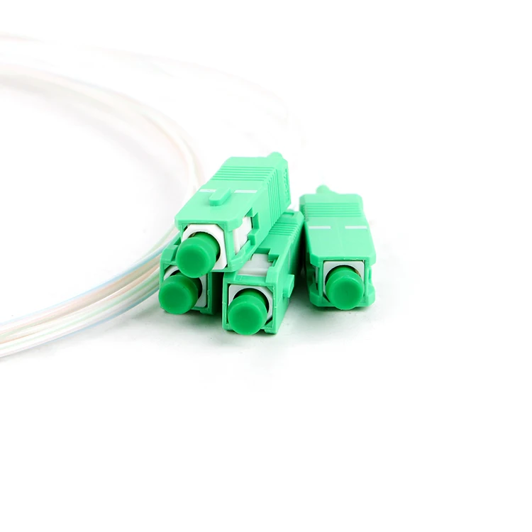 Splitter Sc APC Fiber-Optic Mini Singlemode FTTH 1X4 PLC Steel-Pipe with Colour Fiber Optic PLC spliter/Planar Lightwave Circuit 50pcs/Lot 4-Ports Blockless Splitter Sc APC Fiber-Optic Mini Singlemode FTTH 1X4 PLC Steel-Pipe with Colour Fiber Optic PLC spliter/Planar Lightwave Circuit 50pcs/Lot 4-Ports Blockless
