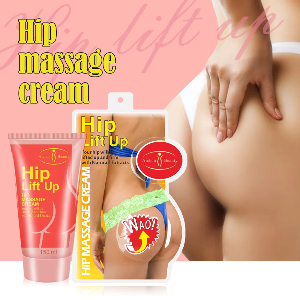 
Buttock Lifting Cream 50g Rich buttocks firm hip care essential oil hip massage firming garlic big butt hip up cream for women 