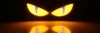 Cat eye light - flashing white and yellow