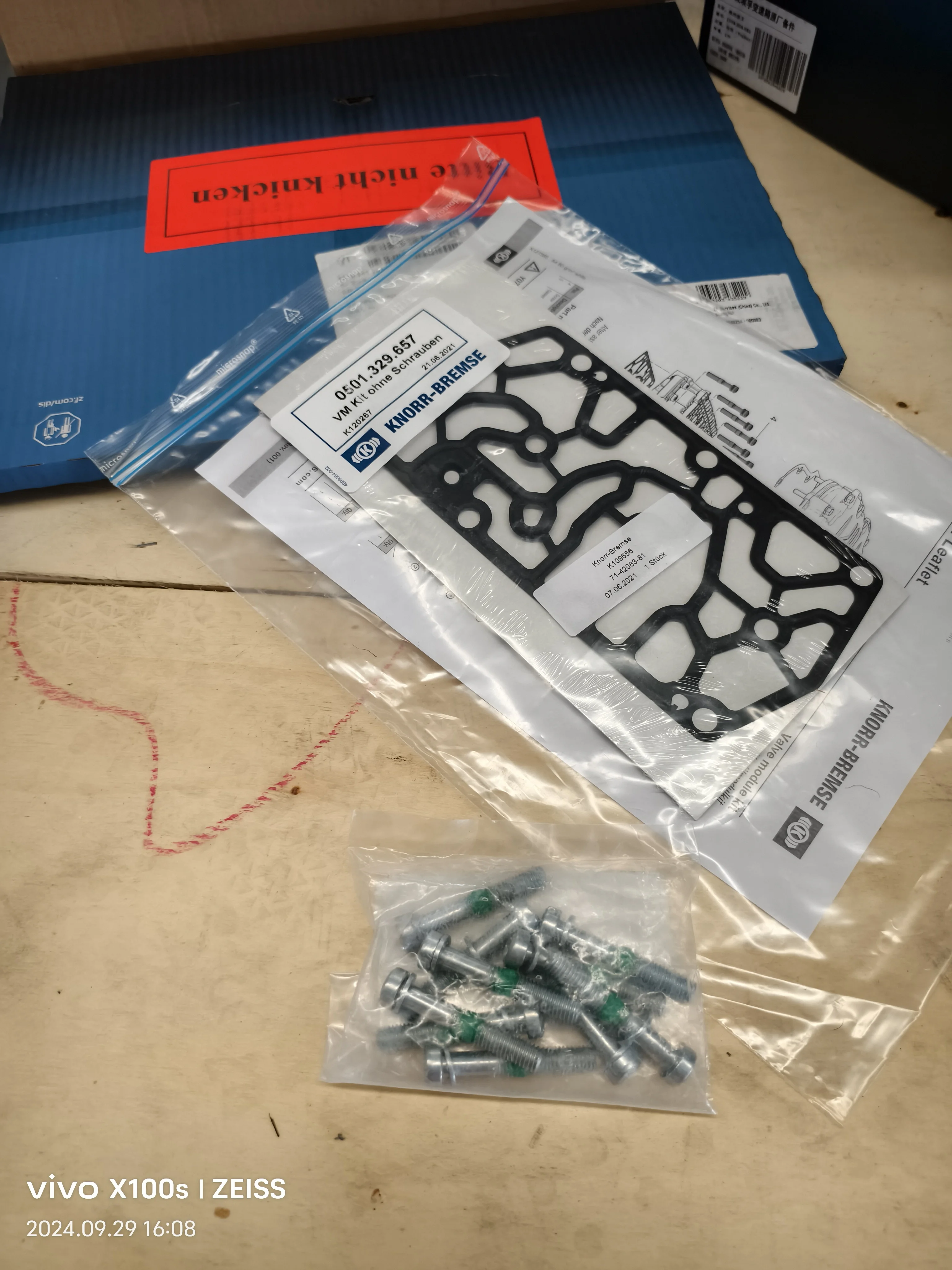 Original Sinotruk Howo Truck Spare Parts Repair Kit for Zf