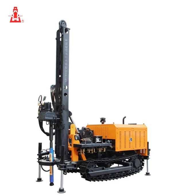 
 KW180 Kaishan top head rotary type crawler Water and air drilling rig for water well