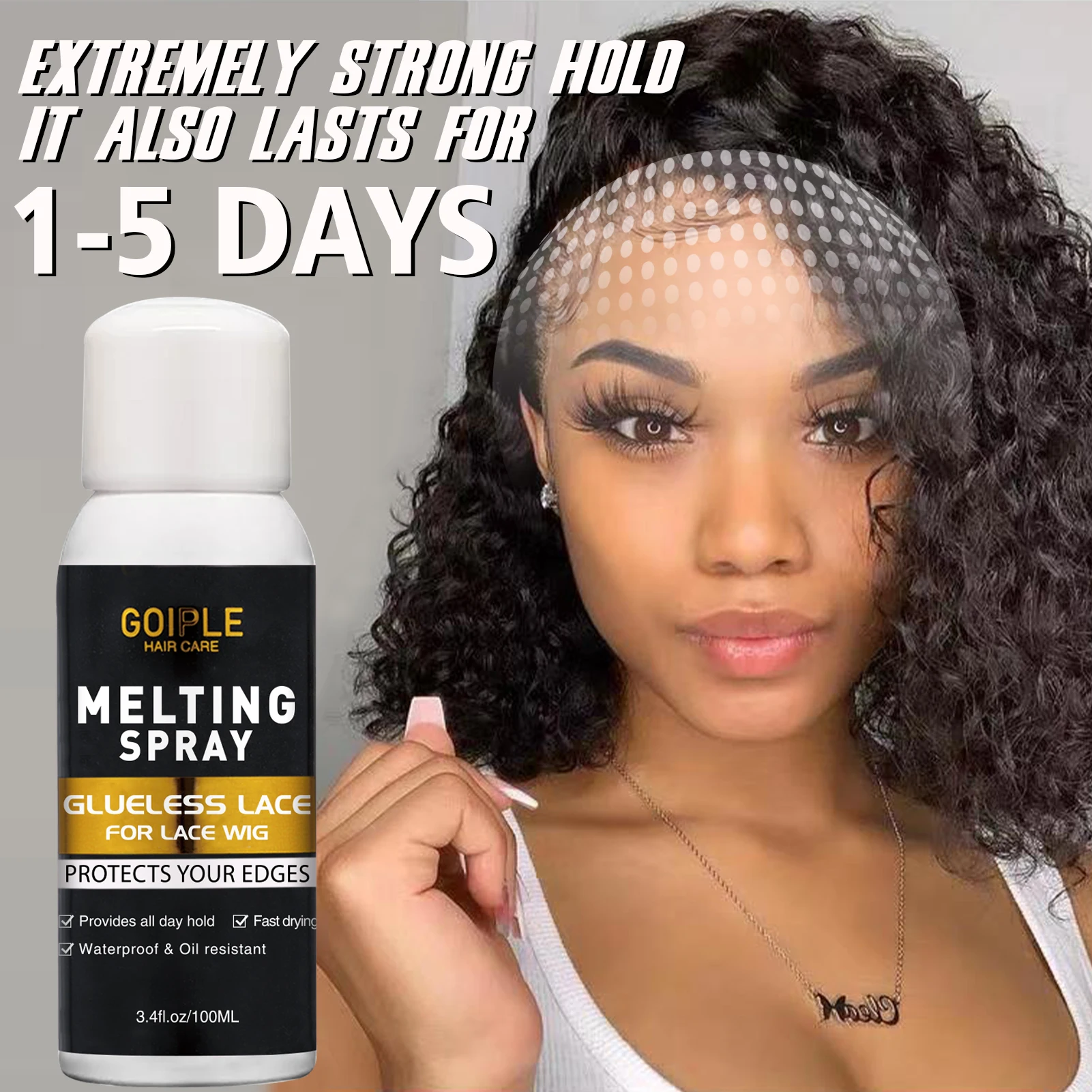 Custom Label Extreme Firm Hold Glueless Hair Bond Adhesive Glue Bonding