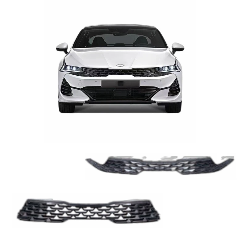 auto parts accessories spare car body kit front bumper cover upper grille with without sonar hole for KIA optima K5 2021 sport