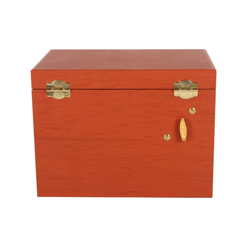 2022 Christmas music box style wooden music box arts and crafts creative Christmas gift desk place children's toys