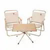 1 table and 2 chairs