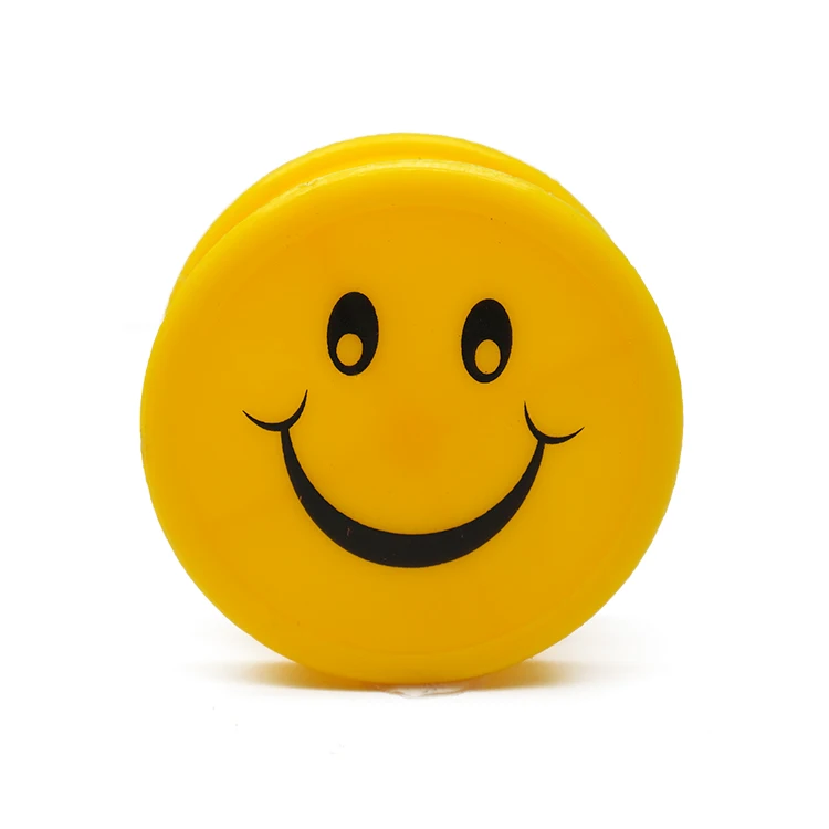 Улыбающееся лицо пластиковые Классические игрушки Йо-Йо для