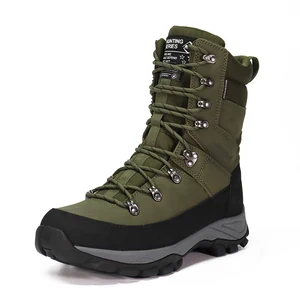 Hanagal OBM ODM Custom Long Hunting and Fishing Shoes Men Hunting Boots Waterproof Big Size