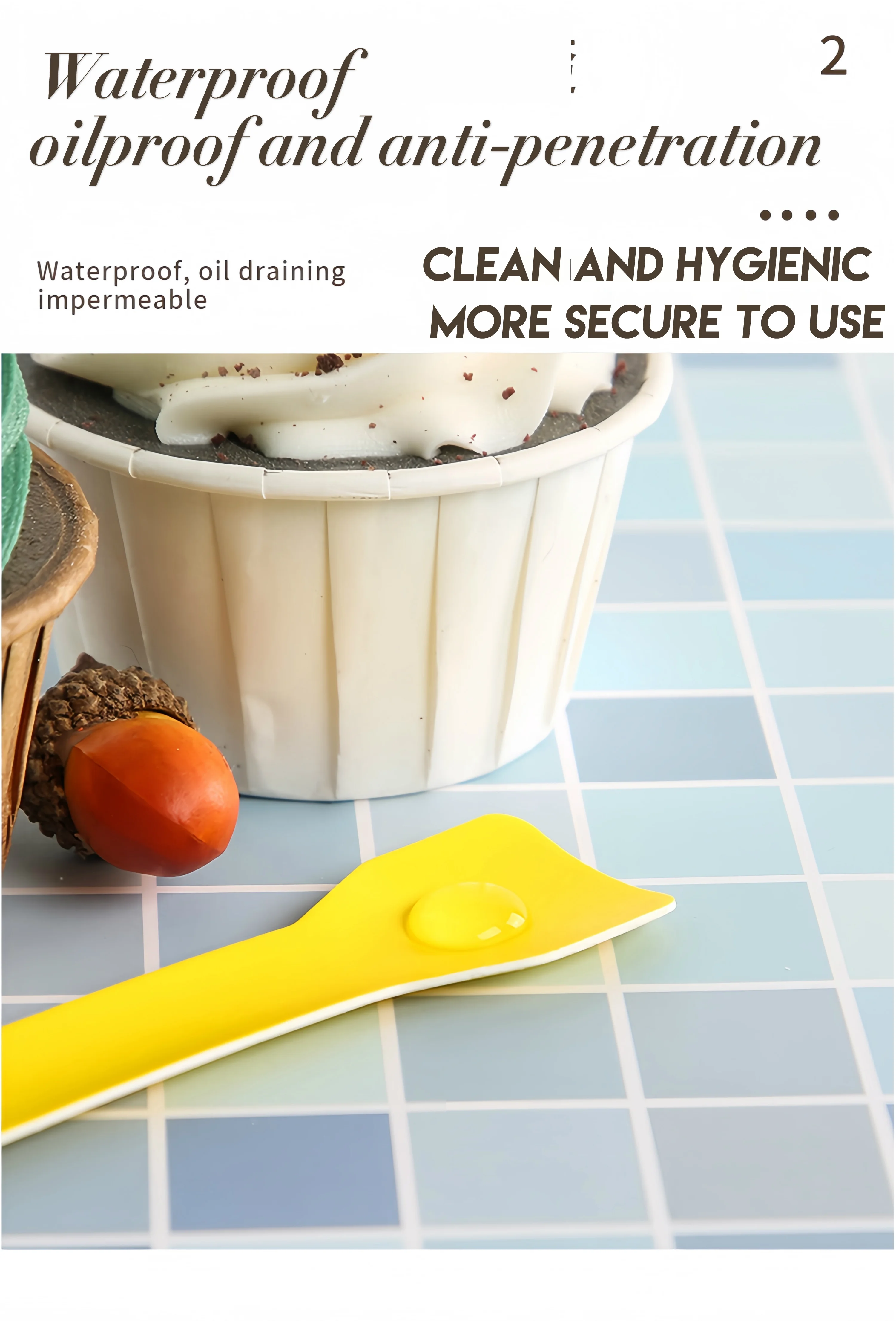 Disposable Paper Ecofriendly Biodegradable Tableware With Colorful