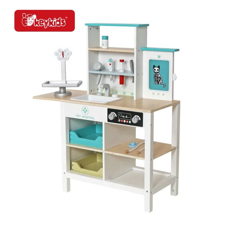 16 шт., детский деревянный Медицинский Набор