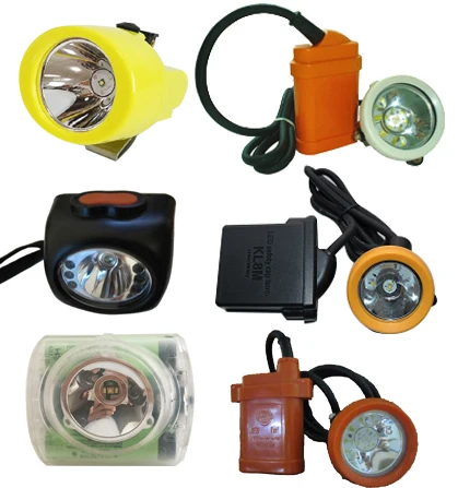 7500lx ATEX/CE LED Wireless Miner Cap Lamp KL1.2LM(A) BK2000 Cordless Mine Headlamp