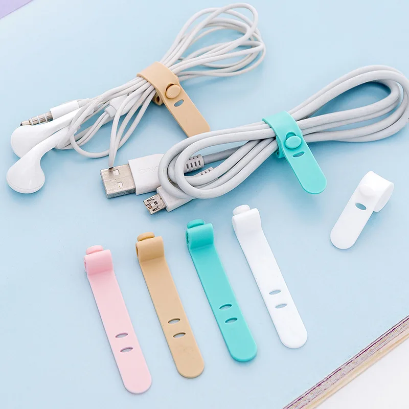 4 Pcs/set Creative Desktop Phone Cable Winder Earphone Clip Charger  Organizer Management Wire Cord Fixer Silicone Holder - Buy Cable  Holder,Durable Magnet Headphones Winder Cables Drop Clips,Earphone Cord  Winder Cable Holder Organizer