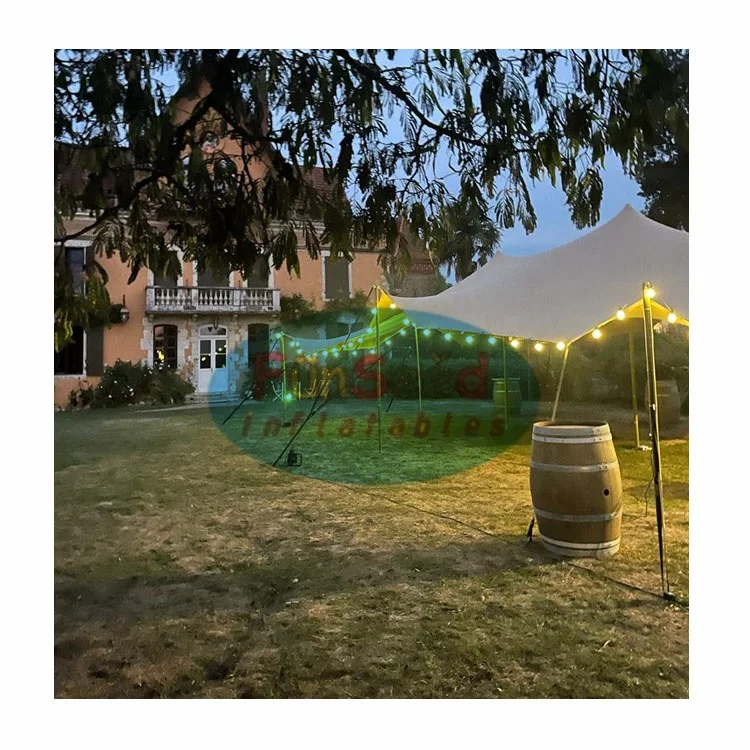100 Seater 10m Length 14m Width Waterproof UV Resistant Four-Season Marquee Stretch Tent Outdoor with Aluminum Alloy Poles
