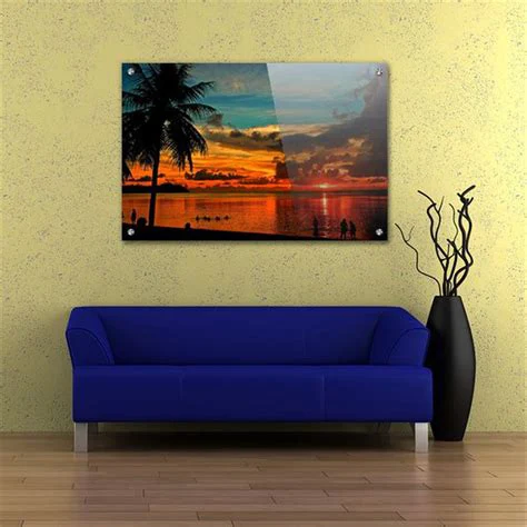 UV Printing High Quality Customized Size Design Acrylic Sign Printing on the Wall for House Hotel Decoration