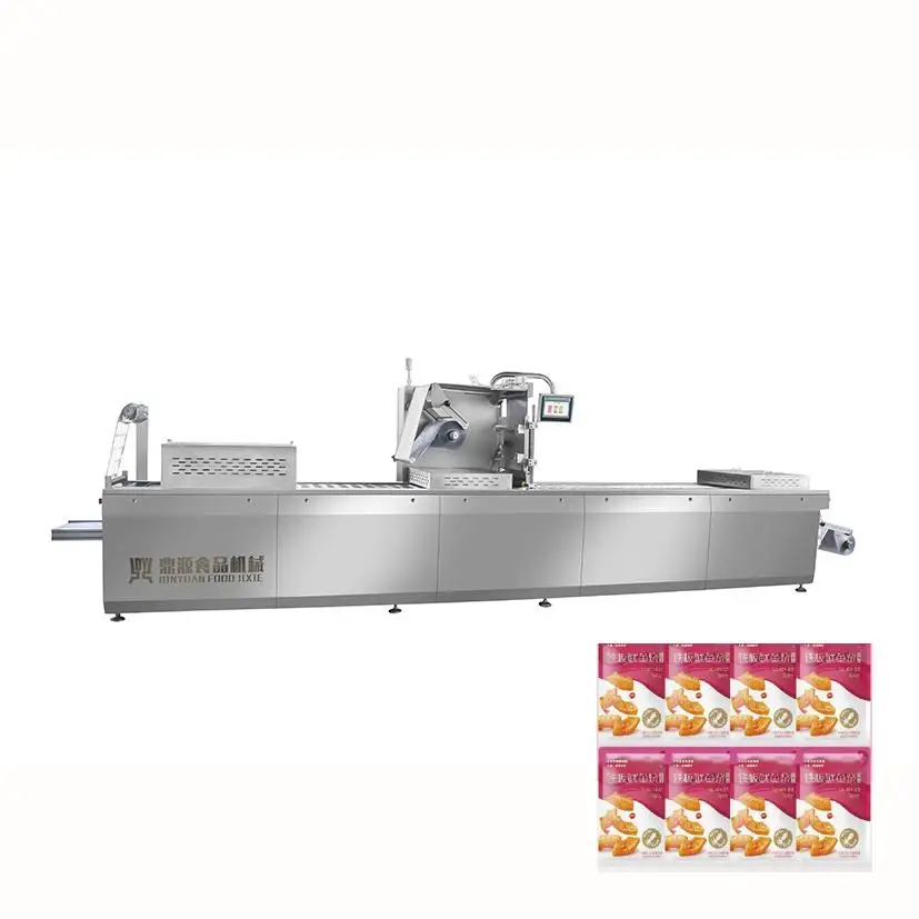 Best Offer Easy-to-Operate Vacuum Packaging Machine for Food Beverages Liquid Filling Vakuumforming Skin Packaging Machine for Bags Pouches