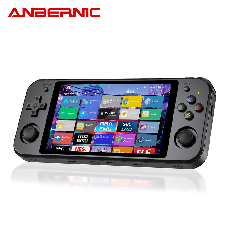 Rg552 Anbernic Retro Video Game Console Dual Systems Android Linux Pocket  Game Player Built In 64g 4000+ Games - Buy Rg552,Anbernic Product on ...