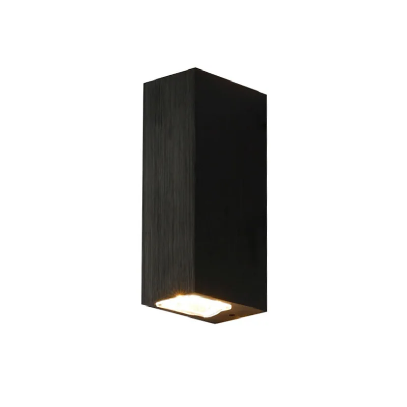 Faretto da Parete Interno/Esterno a Montaggio Fisso con IP65 Impermeabile per Esterni per Decorazione Casa Corte Giardino Lampada da Parete Esterna