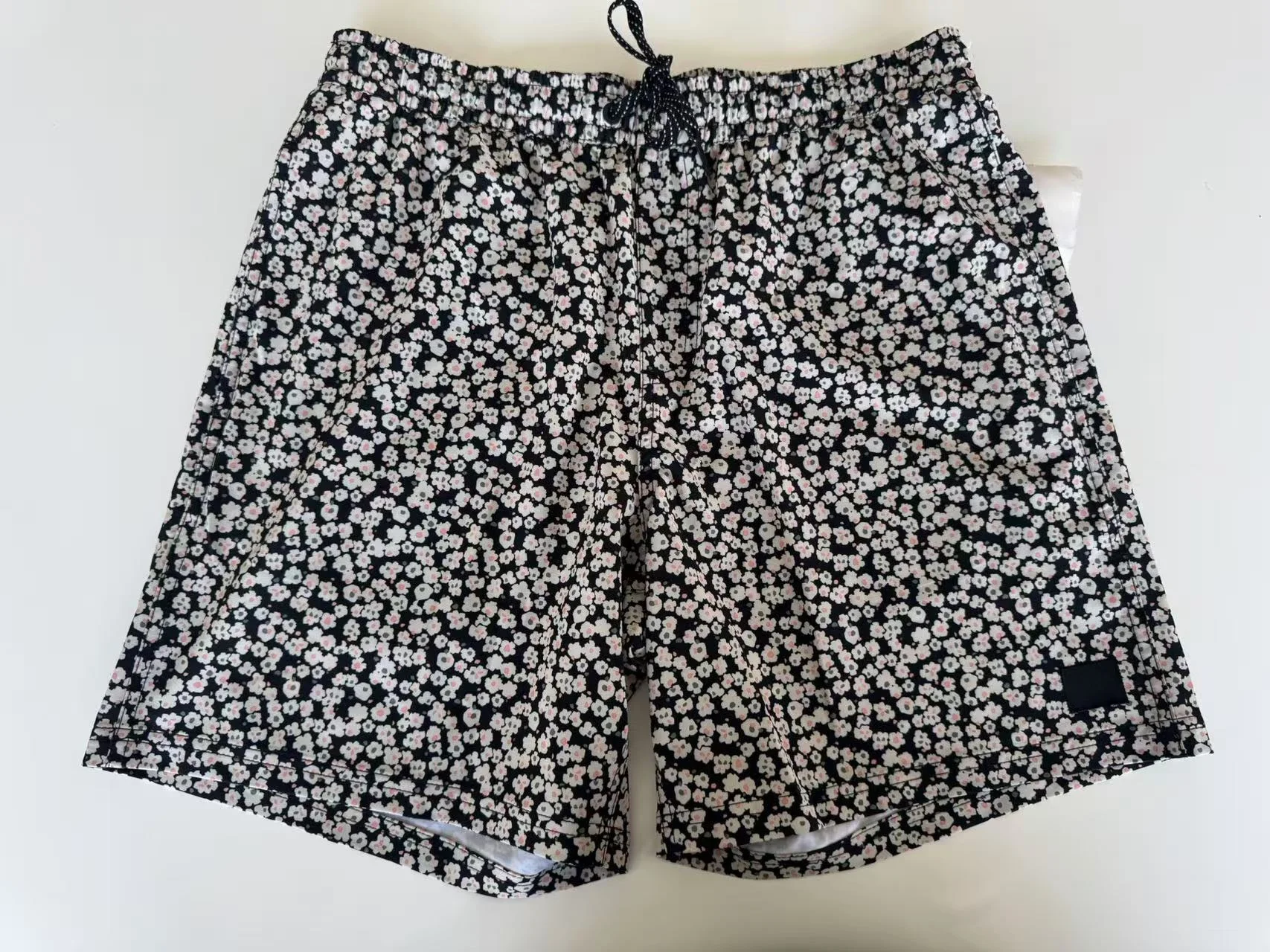 Custom Digital Printed Worsted Fabric Quick Dry Breathable Men's Swimsuit Swimming Trunks Sexy Beach Shorts Surf Board Elastic factory