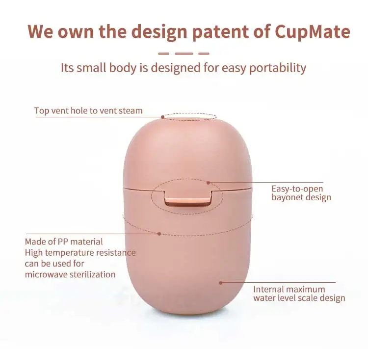 Eco-friendly Menstrual Cup Sterilizer Storage Copa Menstrual Cupmate ...