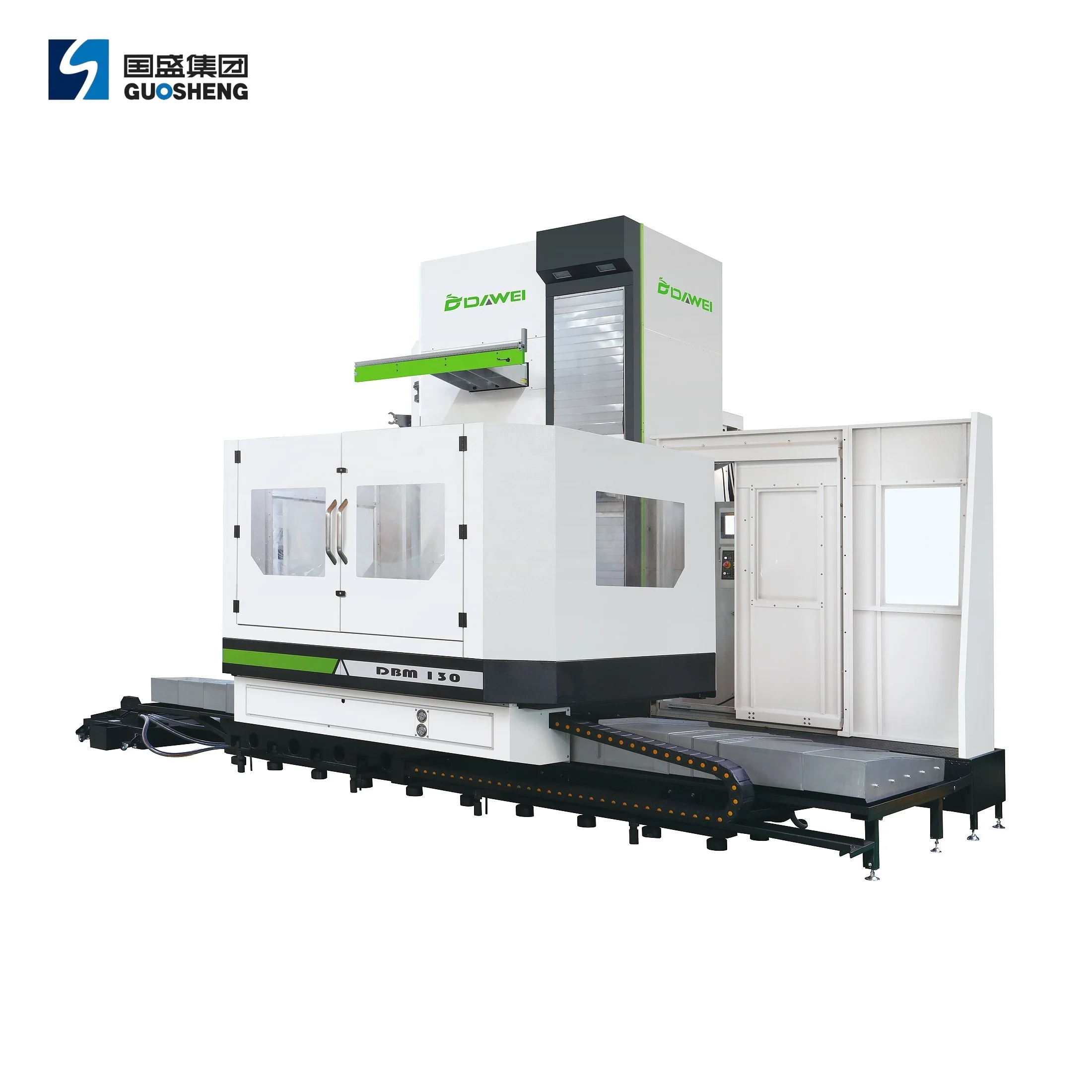 DBM130B 5 Axis CNC Heavy Loading Capacity Horizontal Oil Cylinder Boring Milling Machine