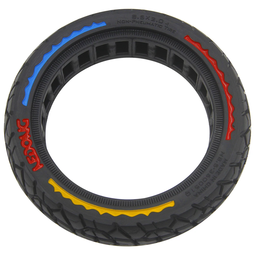 8.5*2.0 Color Off-road Solid Tyre 8.5 Inch Tire for Xiaomi M365/ Pro/Pro2/ 1S Scooter Spare Parts Trottinette Patinet